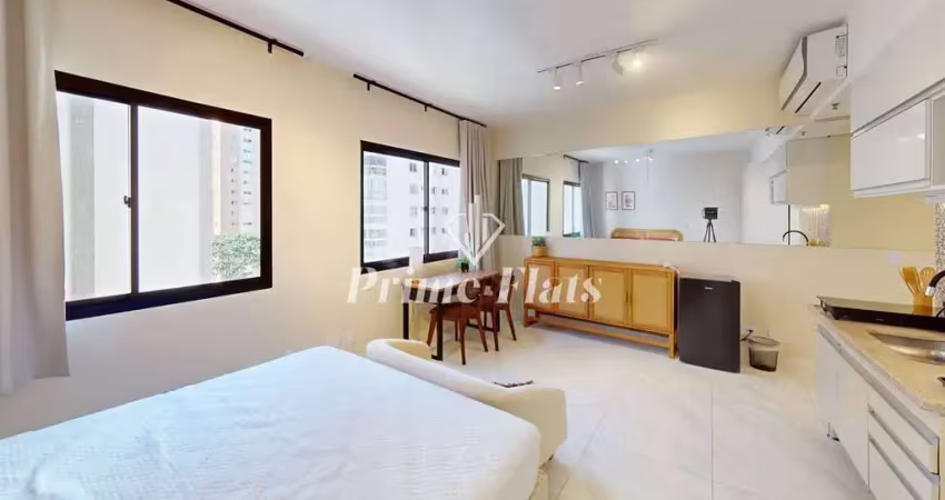 Flat disponível para locação no hotel slaviero essential são paulo moema, com 26m², 1 dormitório e 1 vaga