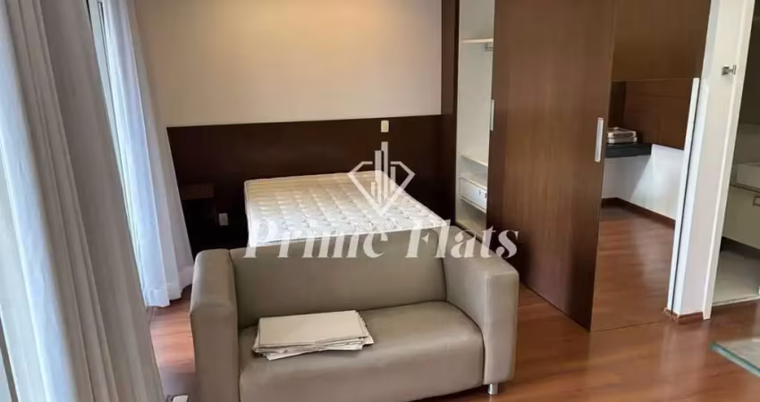 Flat disponível para locação no condomínio edifício diogo home boutique na vila nova conceição, com 48m², 1 dormitório e 1 vaga