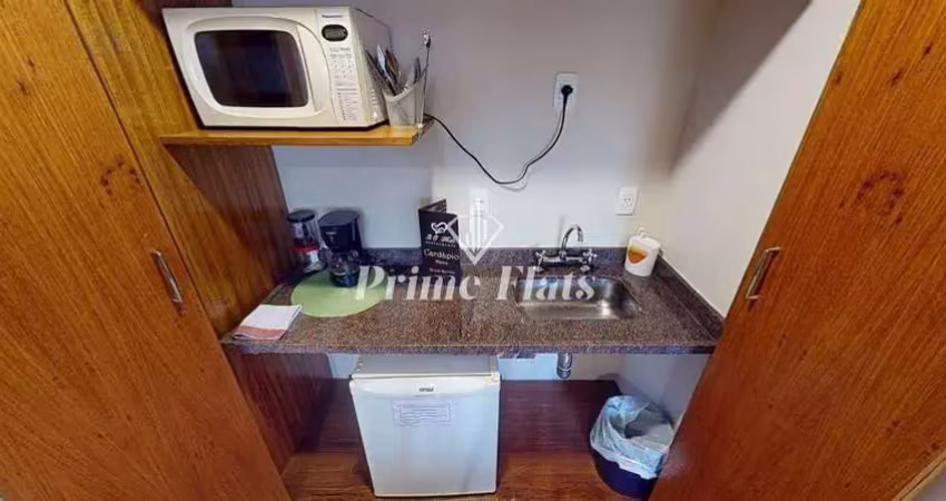 Flat disponível para venda no hotel premium flats berrini no brooklin, com 33m², 1 dormitório e 1 vaga