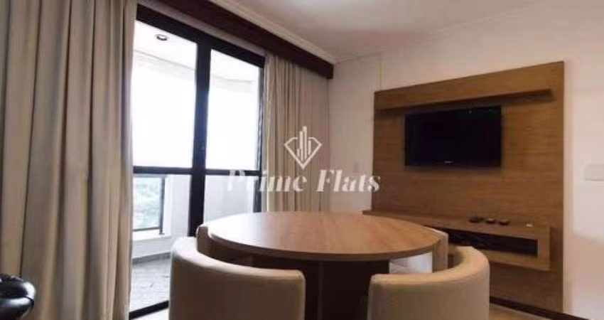 Flat disponível para locação no Transamérica Classic Higienópolis, com 40m², 1 dormitório e 1 vaga
