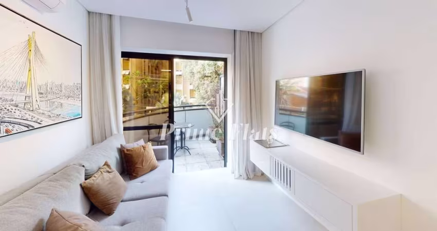 Flat disponível para locação no Transamérica Executive Jardins, com 42m², 1 dormitório e 1 vaga