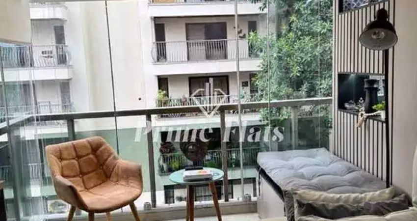 Flat disponível para venda no saint charles residence service na vila nova conceição, com 42m², 1 dormitório e 1 vaga