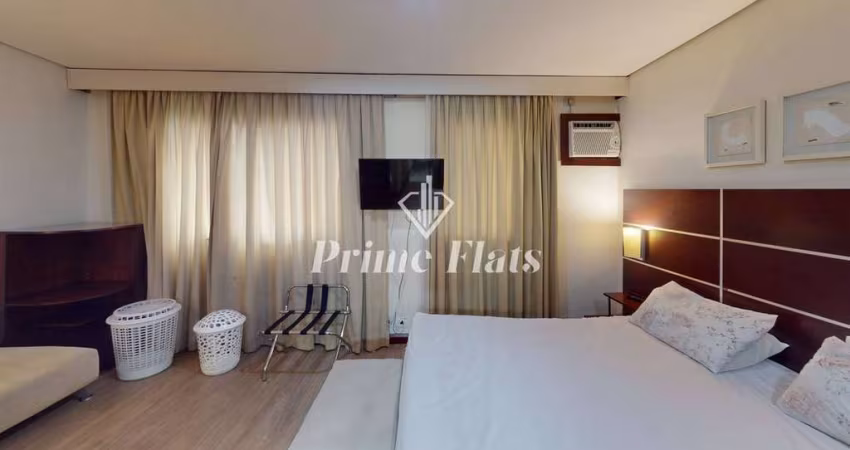 Flat disponível para venda no Transamérica Executive Chácara Santo Antônio, com 28m², 1 dormitório e 1 vaga