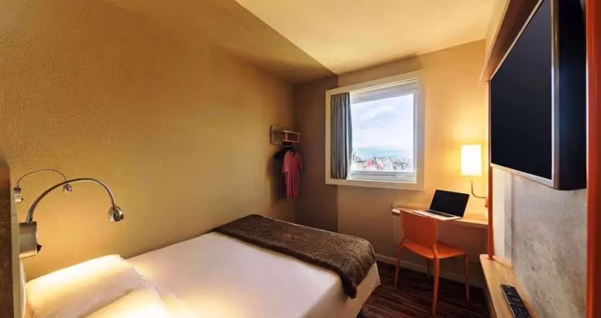 Flat disponível para venda no ibis budget sp centro são joão, com 1 dormitório e 1 vaga