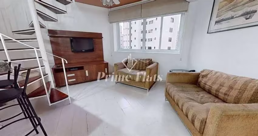 Flat disponível para venda no Condomínio Palazzo Gritti, com 46m², 1 dormitório e 1 vaga de garagem