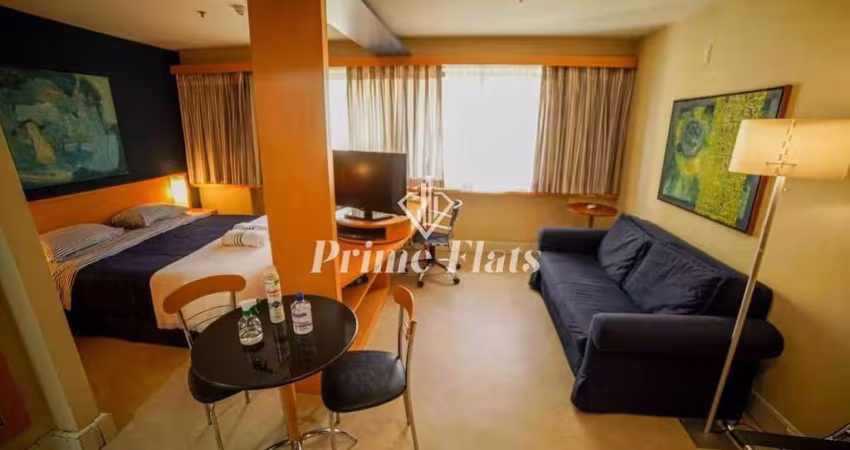 Flat disponível para locação no Transamérica Executive Jardins, com 28m², 1 dormitório e 1 vaga