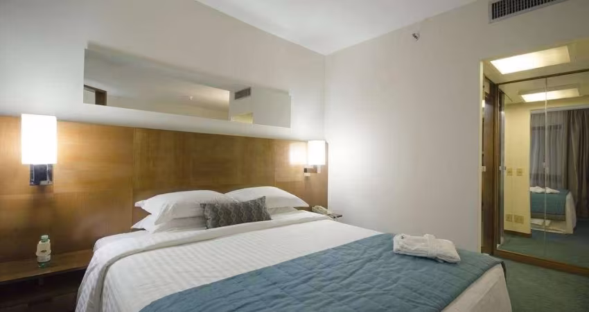 Flat disponível para venda no Estanplaza Berrini no Brooklin, com 30m², 1 dormitório e 1 vaga