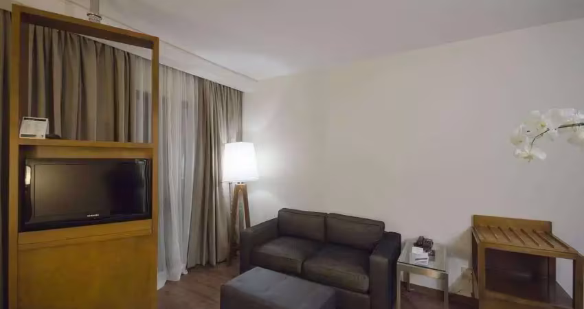Flat disponível para venda no estanplaza berrini no brooklin, com 30m², 1 dormitório e 1 vaga