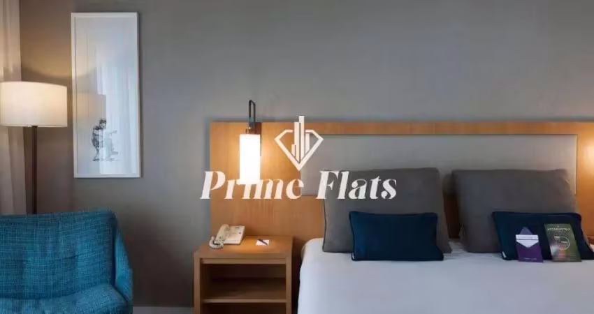 Flat disponível para venda no mercure campinas, com 26m², 1 dormitório e 1 vaga