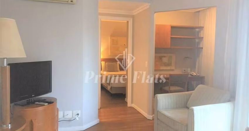 Flat disponível para locação no Bela Cintra Stay by Atlantica Residences, com 48m², 1 dormitório e 1 vaga