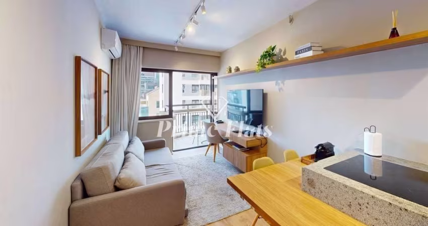 Flat disponível para locação, Grand Mercure SP Itaim Bibi, com 36m², 1 dormitório e 1 vaga