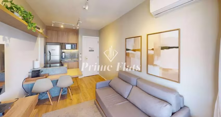 Flat disponível para locação, grand mercure sp itaim bibi, com 36m², 1 dormitório e 1 vaga