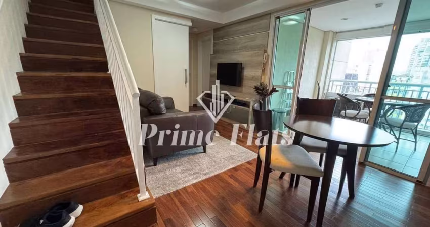 Flat disponível para venda no Estanconfor Villa Paulista, com 120m², 2 dormitórios e 2 vagas