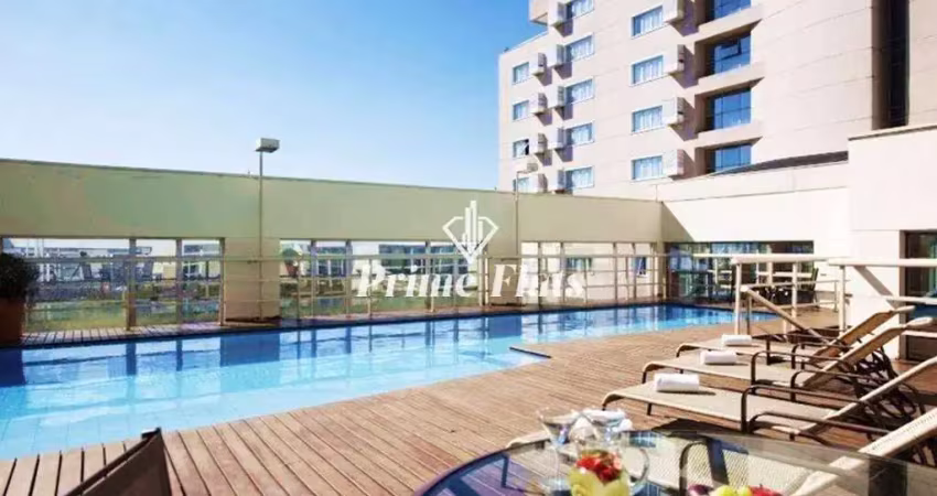 Flat disponível para venda no Quality Suites Alphaville, com 34m², 1 dormitório e 1 vaga