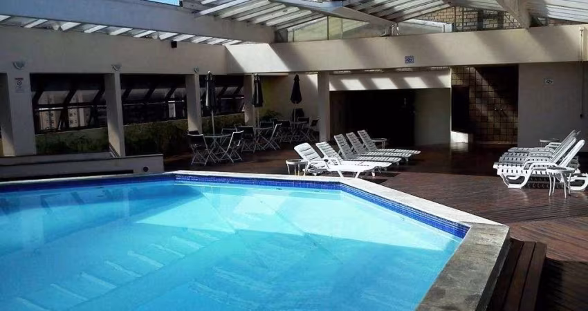 Flat disponível para venda no QI Intelligence Flat em Moema, com 27m², 1 dormitório e 1 vaga