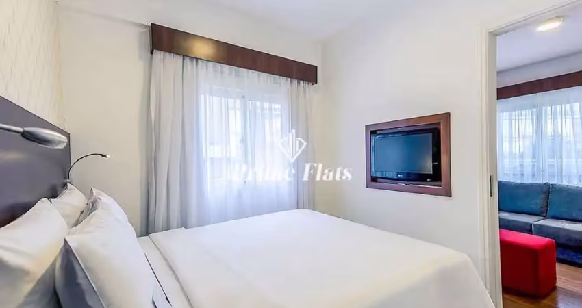 Flat disponível para venda no Mercure São Paulo JK Vila Olímpia, com 33m², 1 dormitório e 1 vaga