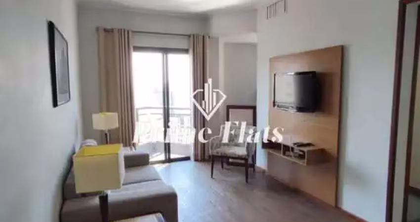 Flat disponível para locação no Hotel Massis, com 50m², 1 dormitório e 1 vaga de garagem