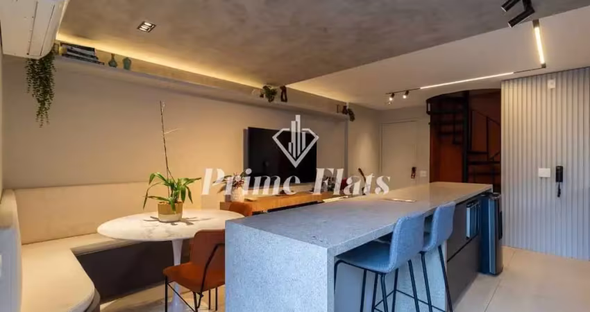 Flat disponível para venda no place vendome flat service em moema, com 58m², 2 dormitórios e 1 vaga