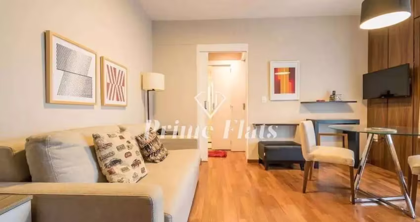 Flat disponível para locação no gran estanconfor veranda berrini, com 40m², 1 dormitório e 1 vaga