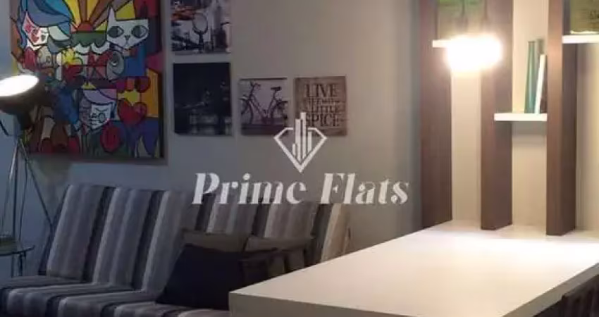 Flat disponível para locação no le bougainville, com 56m², 1 dormitório e 1 vaga de garagem