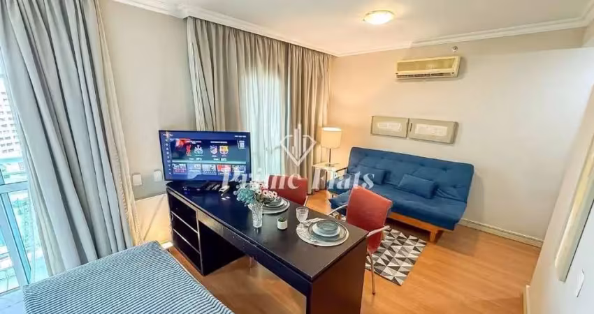 Flat disponível para venda no transamérica executive perdizes, com 29m², 1 dormitório e 1 vaga