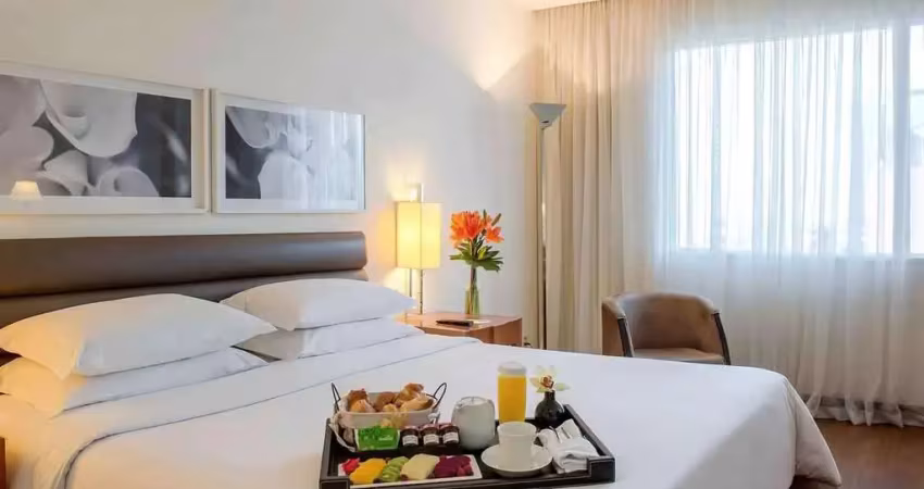 Flat disponível para venda no grand mercure são paulo vila olimpia, com 24m², 1 dormitório e 1 vaga de garagem