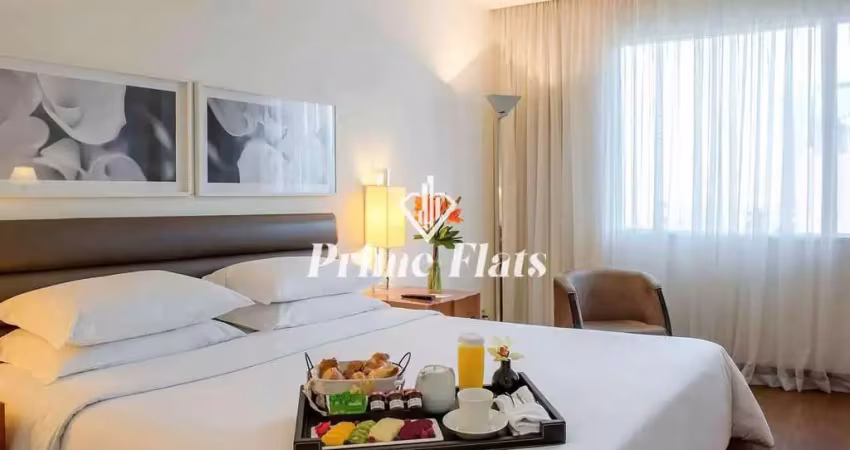 Flat disponível para venda no grand mercure são paulo vila olimpia, com 24m², 1 dormitório e 1 vaga de garagem