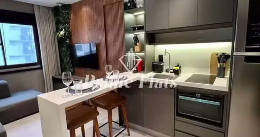 Flat disponível para locação no the world na vila olímpia, com 30m², 1 dormitório e 1 vaga