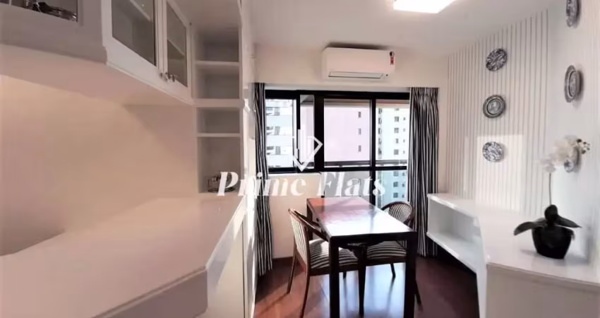 Flat disponível para locação no fortune residence, com 40m², 1 dormitório e 1 vaga