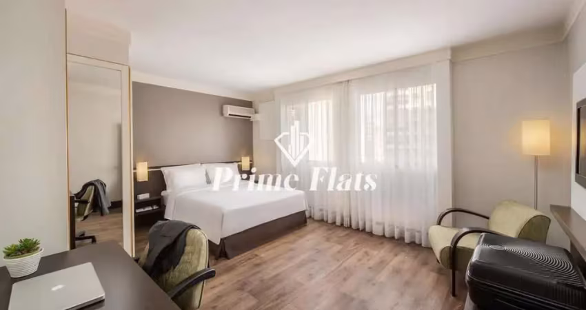 Flat disponível para venda no hotel intercity nações unidas na chácara santo antônio, com 26m², 1 dormitório e 1 vaga