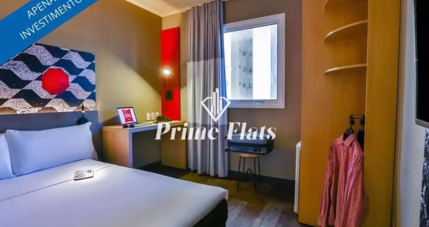 Flat disponível para venda no ibis são paulo morumbi, com 18m², 1 dormitório e 1 vaga