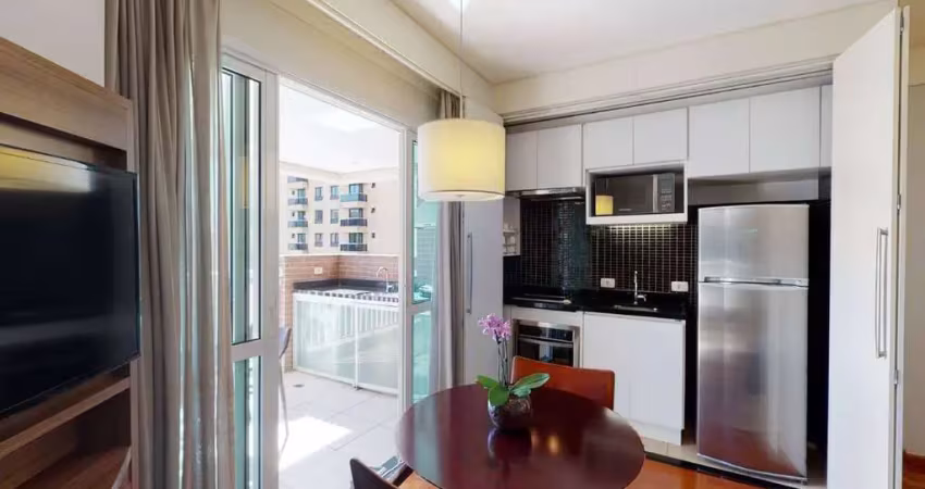 Flat disponível para venda no estanconfor villa olímpia, 41m², 1 dormitório e 1 vaga