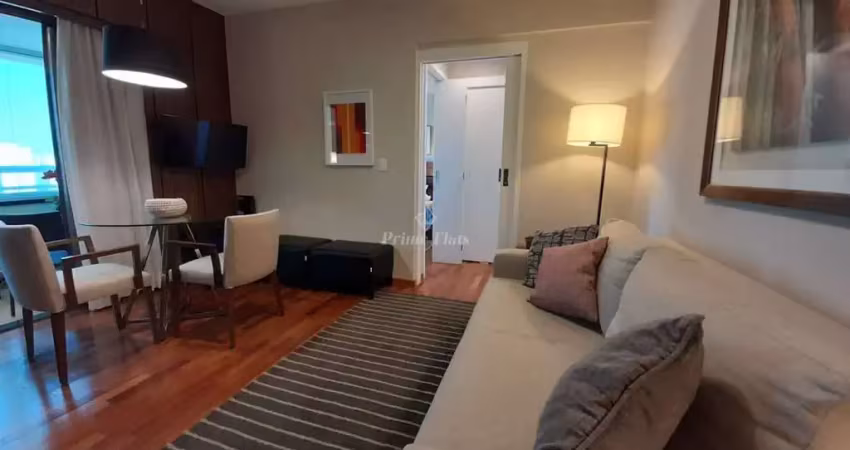 Flat disponível para locação no gran estanconfor veranda berrini, com 40m², 1 dormitório e 1 vaga