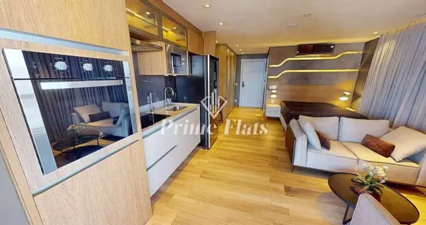 Flat disponível para locação no cyrela by pininfarina, com 49m², 1 dormitório e 1 vaga