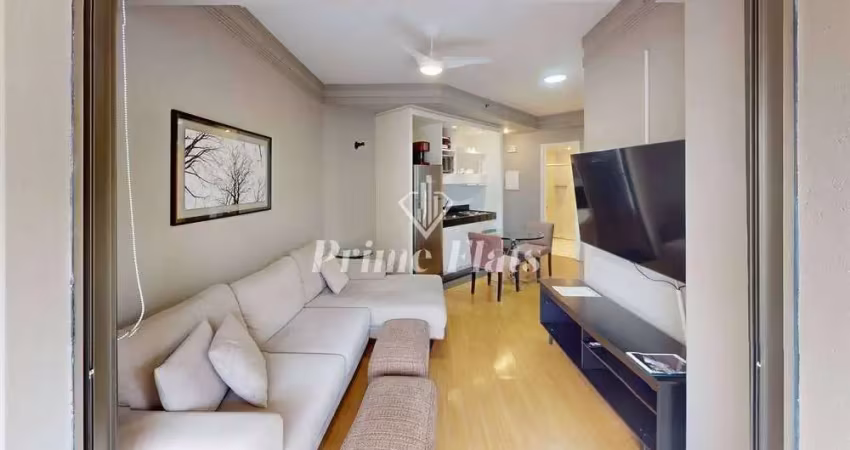 Flat disponível para venda no gran estanconfor itaim, com 52m², 1 dormitório e 1 vaga de garagem