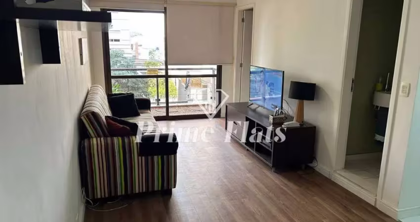 Flat disponível para locação no saint exupery residence service, com 42m², 1 dormitório e 1 vaga
