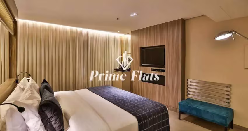 Flat disponível para venda no radisson vila olímpia, com 31m², 1 dormitório e 1 vaga