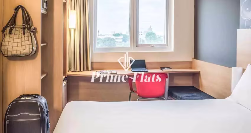 Flat disponível para venda no hotel ibis assis brasil, com 18m², 1 dormitório, e 1 vaga de garagem
