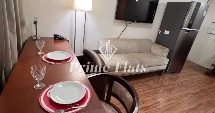 Flat disponível para locação no meliá ibirapuera, com 26m², 1 dormitório e 1 vaga