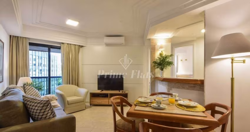 Flat disponível para locação no Golden Tower Residence, com 42,22m², 1 dormitório e 1 vaga