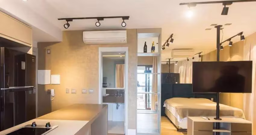 Flat disponível para venda no cyrela by pininfarina no itaim bibi, com 49m², 1 dormitório e 1 vaga