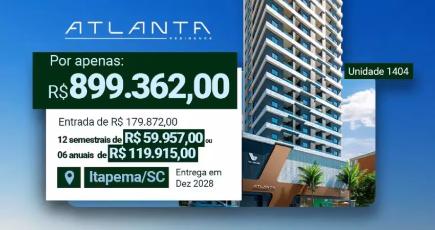Apartamento com 2 quartos à venda na Rua Nereu Ramos, Centro, Itapema
