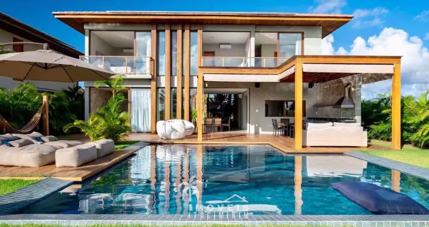 Casa à venda 5 suítes condomínio piscinas naturais em praia do forte