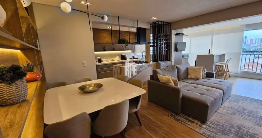 Apartamento com 3 suítes e Varanda Gourmet no Centro, Santo André/SP
