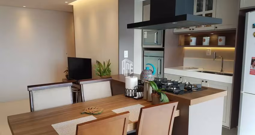 Apartamento  na vila scarpelli, santo andré - sp - terraço gourmet