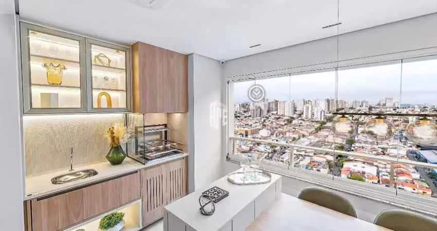 Apartamento bairro cerâmica, são caetano do sul/sp  terraço gourmet