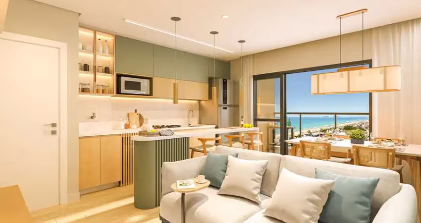 Apartamento com 1 suíte + 1 dormitório no Barra Home Resort, em Itapoá/SC