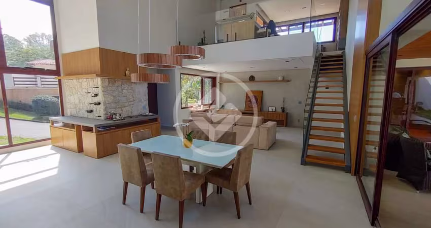 Casa de alto padrão para locação com 4 quartos no condomínio Marambaia em Vinhedo/SP codigo: 114734
