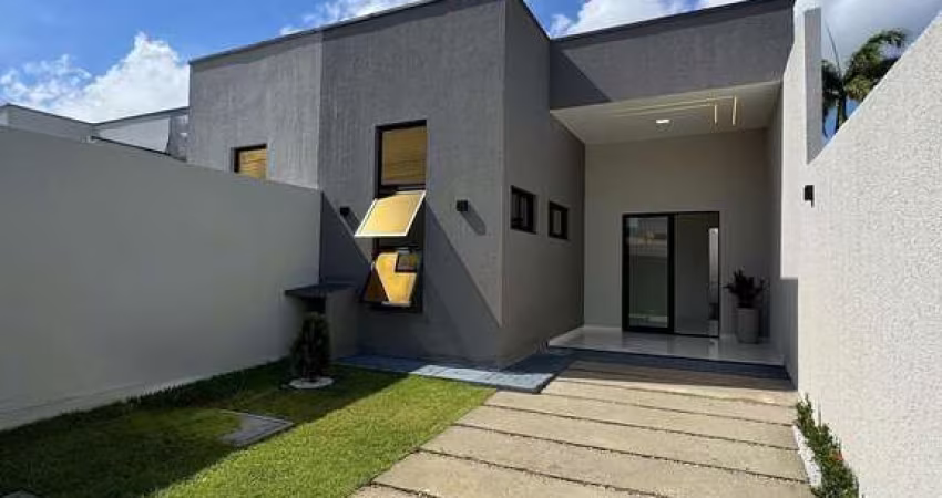 Casa 88m2, 3 quartos, NOVA, 2 vagas (carro e moto),  financiavel caixa, moderna