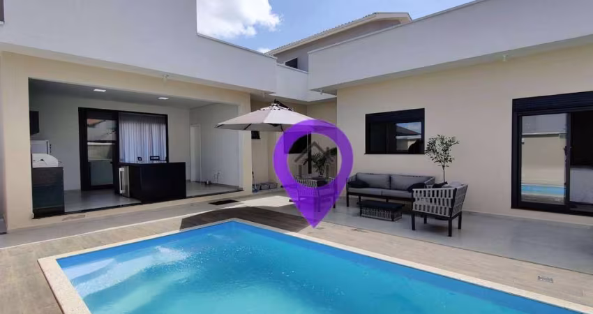 Casa a venda 220m² em Pouso Alegre com 3 dormitórios e suíte espaçosa. Destaques: cozinha gourmet, piscina e excelente